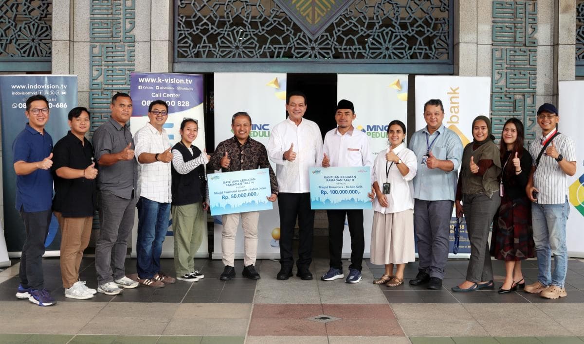 Ramadhan Kareem! MNC Peduli Beri Bantuan untuk Masjid Bimantara dan Raudhotul Jannah Ramadhan Kareem! MNC Peduli Beri Bantuan untuk Masjid Bimantara dan Raudhotul Jannah