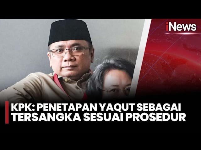 Sebut Penetapan Tersangka Sah, KPK Datang ke Praperadilan Yaqut dengan 2 Koper Bukti Sebut Penetapan Tersangka Sah, KPK Datang ke Praperadilan Yaqut dengan 2 Koper Bukti