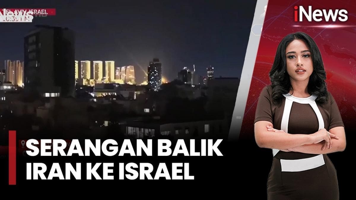 Iran Hantam Tel Aviv dengan Rudal, Ledakan Besar Guncang Pusat Kota Israel Iran Hantam Tel Aviv dengan Rudal, Ledakan Besar Guncang Pusat Kota Israel