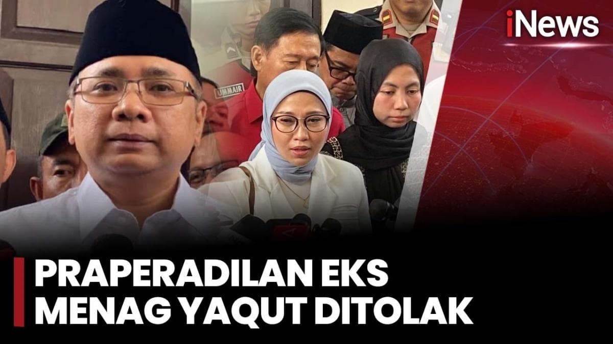 PN Jaksel: Penetapan Tersangka Gus Yaqut oleh KPK Sudah Sah, Kuasa Hukum Mengaku Kecewa PN Jaksel: Penetapan Tersangka Gus Yaqut oleh KPK Sudah Sah, Kuasa Hukum Mengaku Kecewa