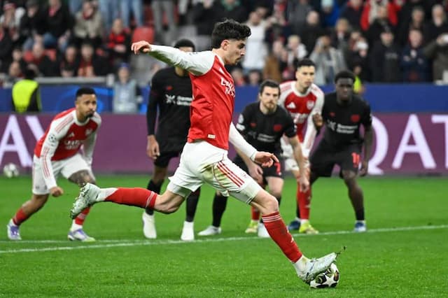 Hasil Bayer Leverkusen vs Arsenal di Liga Champions: Penalti Kai Havertz Selamatkan The Gunners dari Kekalahan Hasil Bayer Leverkusen vs Arsenal di Liga Champions: Penalti Kai Havertz Selamatkan The Gunners dari Kekalahan