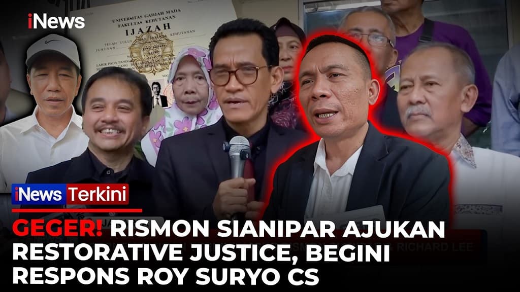 Rismon Minta Restorative Justice Kasus Ijazah Jokowi, Ikut-Ikut Eggi Sudjana? Rismon Minta Restorative Justice Kasus Ijazah Jokowi, Ikut-Ikut Eggi Sudjana?