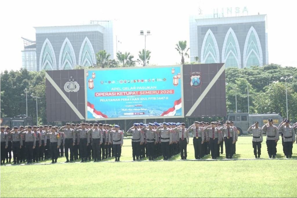 Polda Jatim Kerahkan 16.326 Personel di Operasi Ketupat Semeru, Siagakan 238 Pospam Polda Jatim Kerahkan 16.326 Personel di Operasi Ketupat Semeru, Siagakan 238 Pospam
