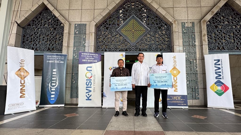 MNC Life Bersama MNC Peduli Dukung Kegiatan Ramadan di Masjid Bimantara dan Masjid Raudhotul Jannah MNC Life Bersama MNC Peduli Dukung Kegiatan Ramadan di Masjid Bimantara dan Masjid Raudhotul Jannah