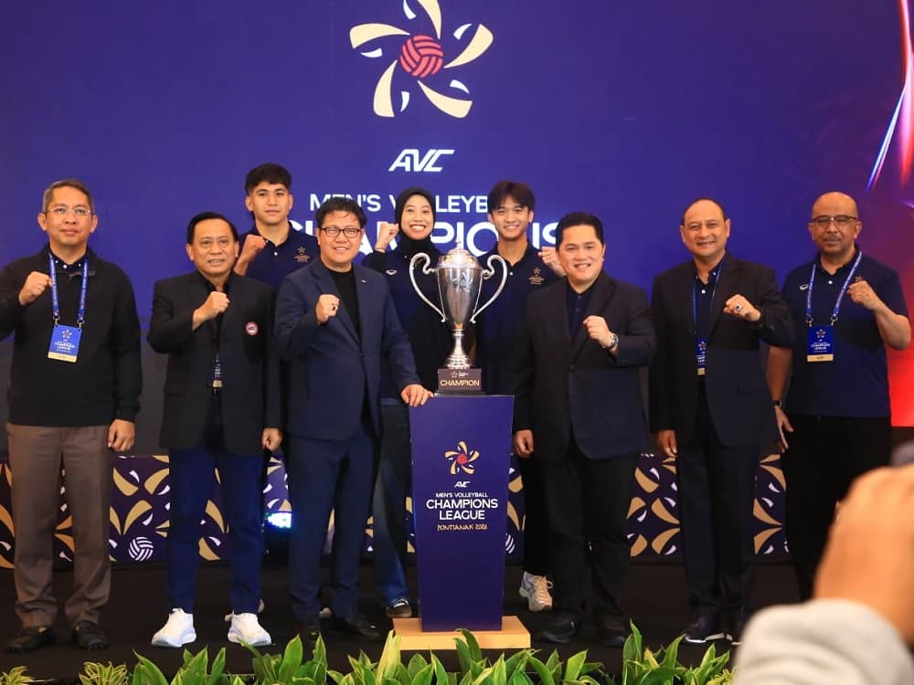 Indonesia Tuan Rumah AVC Men’s Champions League 2026 di Pontianak, Klub Voli Asia Siap Bertarung Indonesia Tuan Rumah AVC Men’s Champions League 2026 di Pontianak, Klub Voli Asia Siap Bertarung