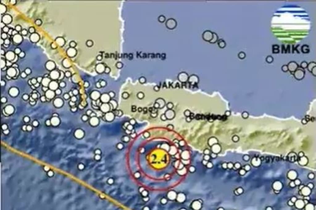 Gempa Bumi Guncang Sukabumi Malam Ini, Cek Magnitudonya! Gempa Bumi Guncang Sukabumi Malam Ini, Cek Magnitudonya!