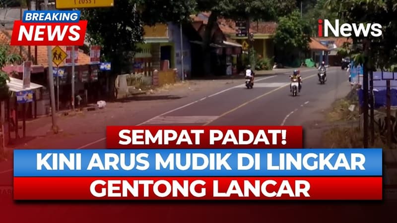 Puncak Arus Mudik Berakhir, Lalu Lintas di Jalur Gentong Lancar Puncak Arus Mudik Berakhir, Lalu Lintas di Jalur Gentong Lancar