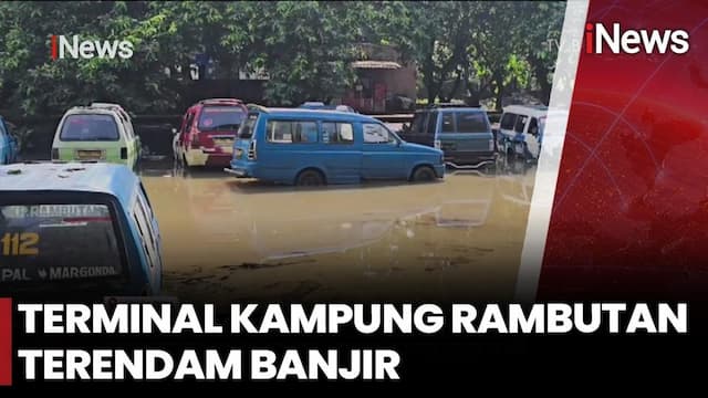 Penampakan Terminal Kampung Rambutan Banjir di Hari Ke-2 Lebaran, Pemudik Tetap Ramai Penampakan Terminal Kampung Rambutan Banjir di Hari Ke-2 Lebaran, Pemudik Tetap Ramai
