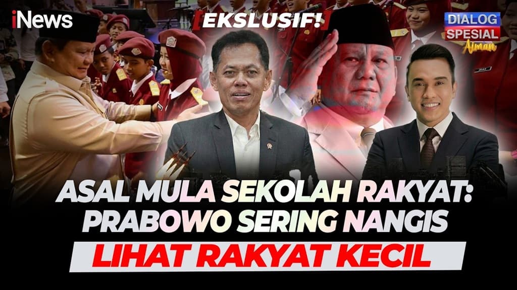 Kepala Bappisus Ungkap Alasan Presiden Prabowo Dirikan Sekolah Rakyat Kepala Bappisus Ungkap Alasan Presiden Prabowo Dirikan Sekolah Rakyat