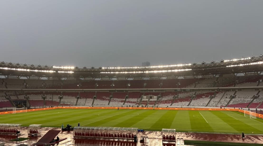 Hujan Deras Guyur SUGBK, Kick Off Saint Kitts vs Kepulauan Solomon Ditunda Hujan Deras Guyur SUGBK, Kick Off Saint Kitts vs Kepulauan Solomon Ditunda