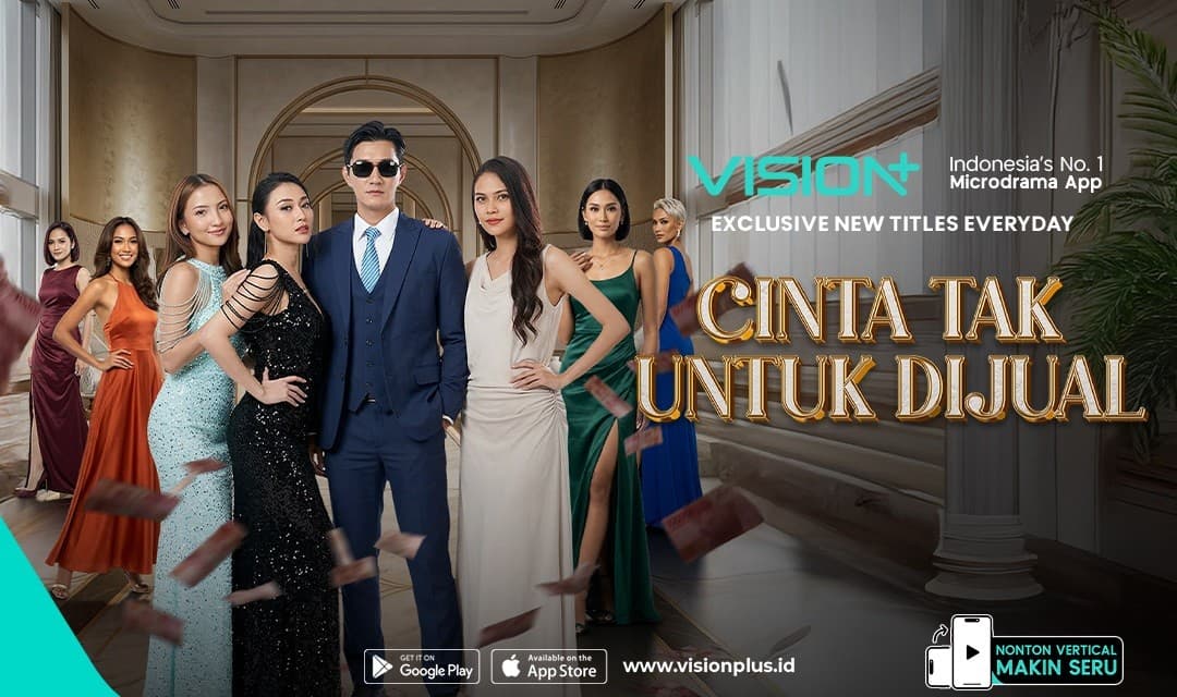 Skandal Reality Show dan Cinta Lama di Microdrama Cinta Tak Untuk Dijual di VISION+ Skandal Reality Show dan Cinta Lama di Microdrama Cinta Tak Untuk Dijual di VISION+