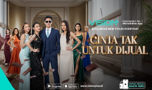 Skandal Reality Show dan Cinta Lama di Microdrama Cinta Tak Untuk Dijual di VISION+ Skandal Reality Show dan Cinta Lama di Microdrama Cinta Tak Untuk Dijual di VISION+