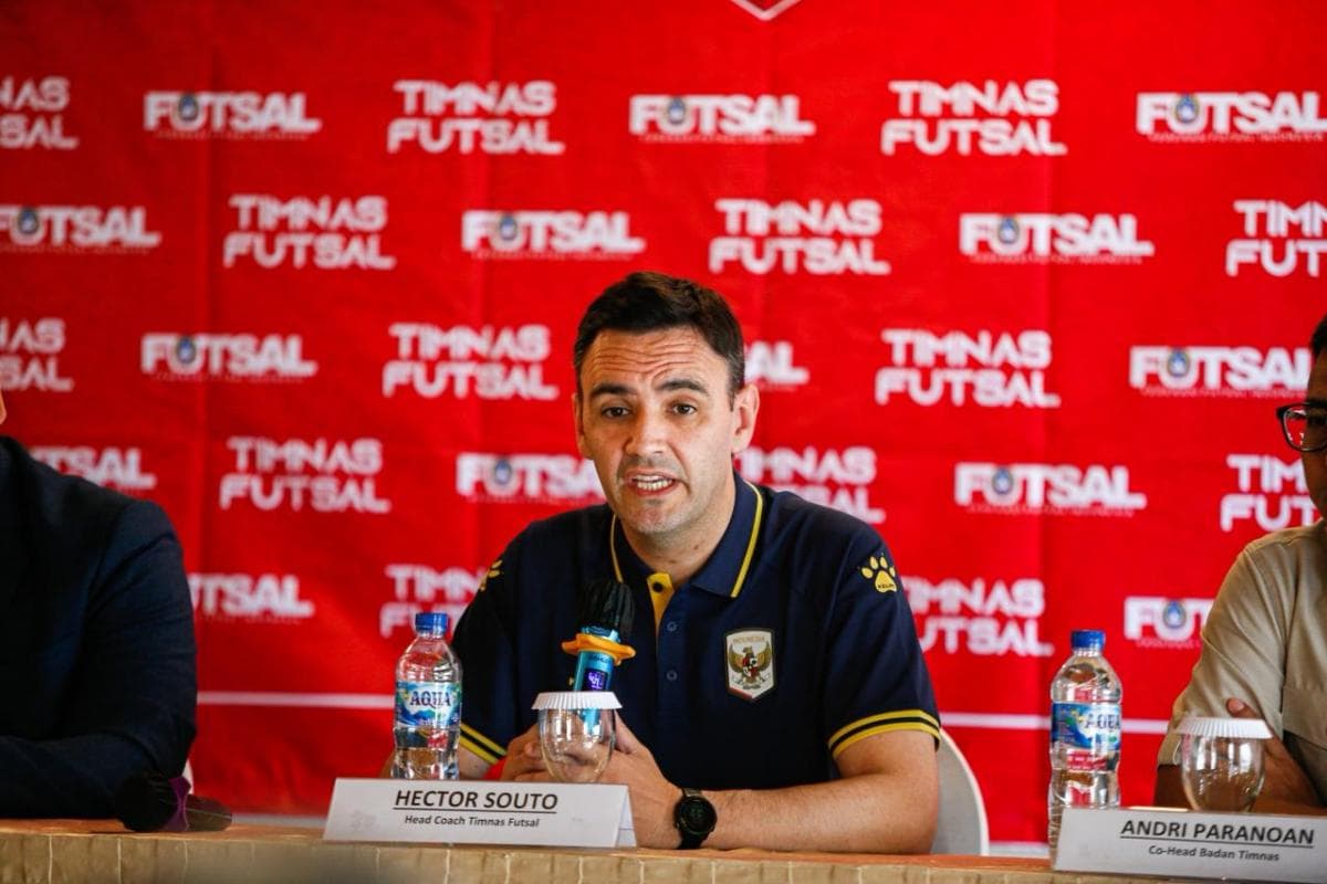 Target Tinggi! Hector Souto Bidik Timnas Futsal Indonesia Tembus Semifinal Piala AFF 2026 Target Tinggi! Hector Souto Bidik Timnas Futsal Indonesia Tembus Semifinal Piala AFF 2026
