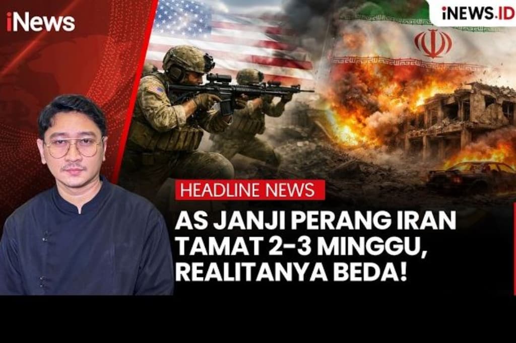 AS Janji Perang Iran Tamat 2-3 Minggu, Realitanya Beda! AS Janji Perang Iran Tamat 2-3 Minggu, Realitanya Beda!