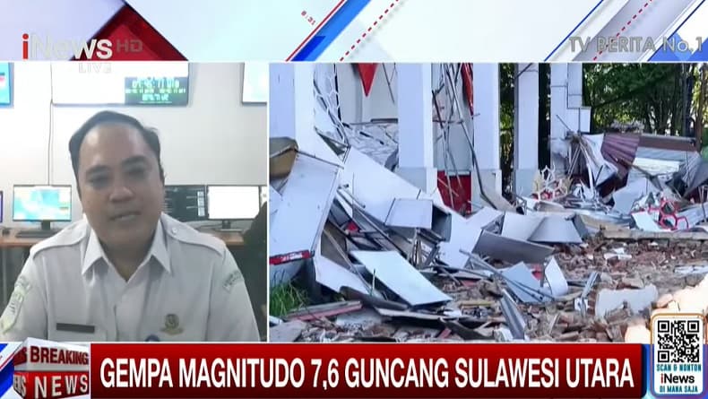 Gempa Besar Guncang Sulut, Pemilik Kantin Gedung KONI Manado Tewas Tertimpa Reruntuhan Gempa Besar Guncang Sulut, Pemilik Kantin Gedung KONI Manado Tewas Tertimpa Reruntuhan