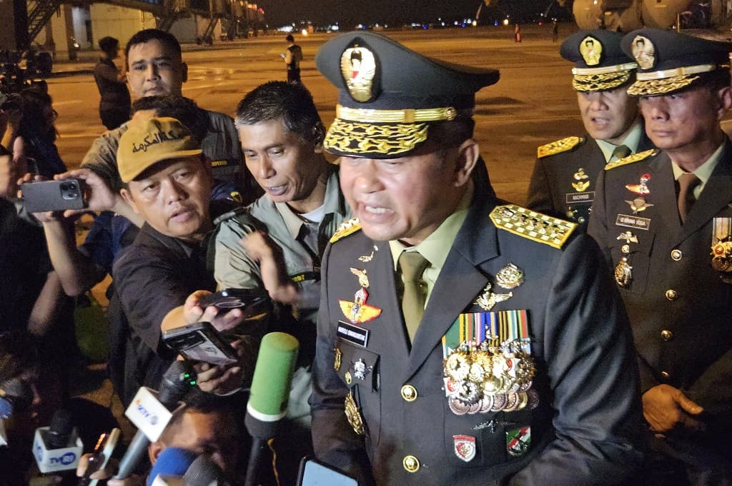 KSAD Minta Keluarga Prajurit TNI di Lebanon Tak Risau, Ada SOP Kondisi Darurat KSAD Minta Keluarga Prajurit TNI di Lebanon Tak Risau, Ada SOP Kondisi Darurat