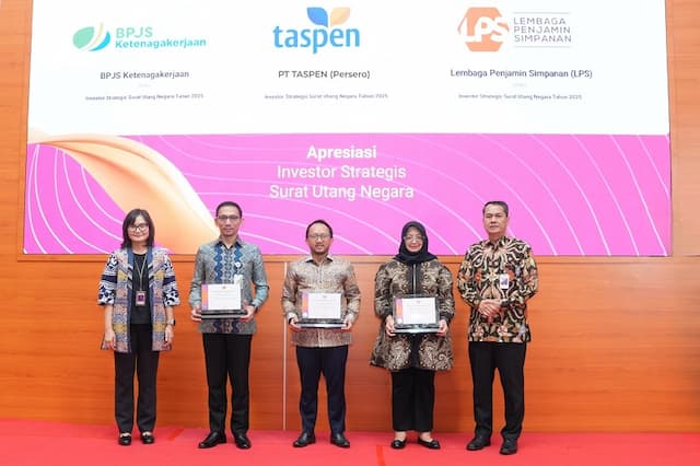 TASPEN Raih Penghargaan sebagai Investor Strategis Surat Utang Negara 2025 TASPEN Raih Penghargaan sebagai Investor Strategis Surat Utang Negara 2025
