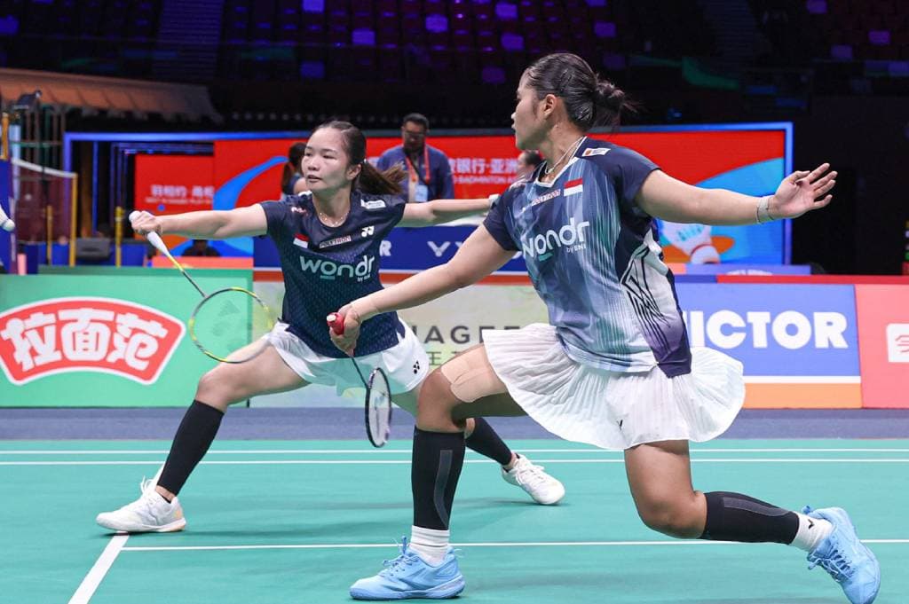 Bangkit Dramatis, Rachel/Febi Lolos ke Perempat Final BAC 2026 usai Usir Unggulan China Bangkit Dramatis, Rachel/Febi Lolos ke Perempat Final BAC 2026 usai Usir Unggulan China