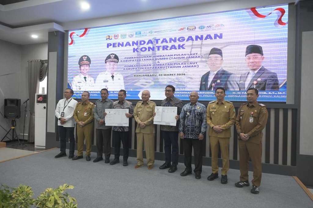 PTPP Raih Proyek Jembatan Pulau Laut Senilai Rp1,02 Triliun, Perkuat Konektivitas Kalsel PTPP Raih Proyek Jembatan Pulau Laut Senilai Rp1,02 Triliun, Perkuat Konektivitas Kalsel