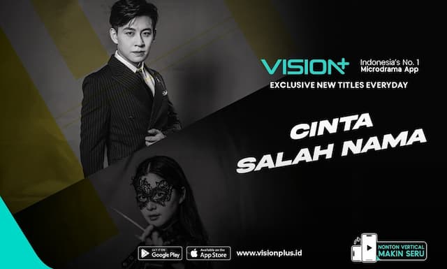 Series Pendek tapi Bikin Baper, Tonton Microdrama Cinta Salah Nama di VISION+ Series Pendek tapi Bikin Baper, Tonton Microdrama Cinta Salah Nama di VISION+