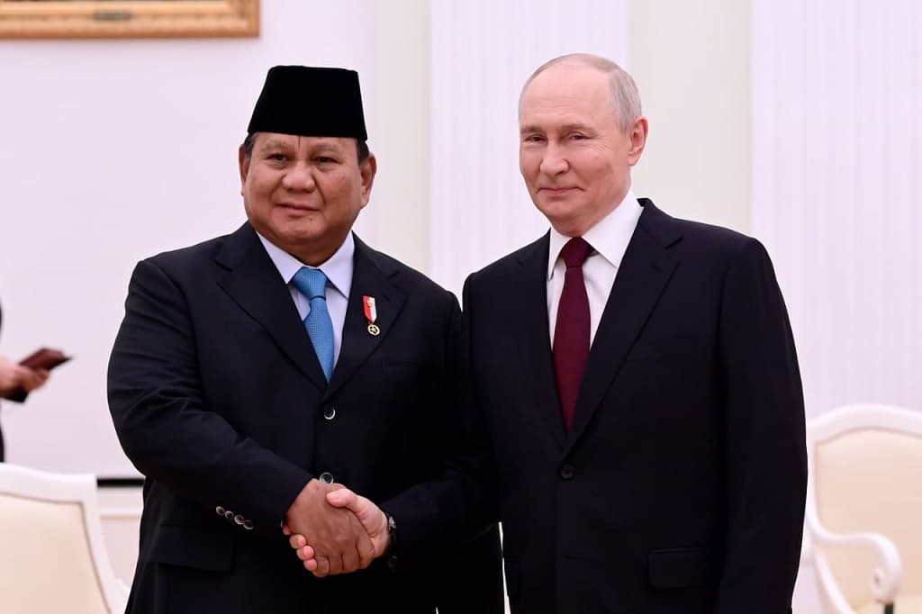 Prabowo dan Putin Sepakat Perkuat Kerja Sama Sektor Energi hingga Antariksa Prabowo dan Putin Sepakat Perkuat Kerja Sama Sektor Energi hingga Antariksa