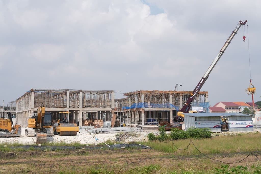 Pembangunan Sekolah Rakyat Tahap II Capai 45 Persen, Target Rampung Juni Pembangunan Sekolah Rakyat Tahap II Capai 45 Persen, Target Rampung Juni