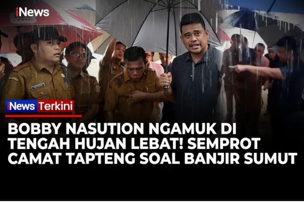 Bobby Nasution Murka Sambil Tunjuk-Tunjuk Camat di Tapteng: Jangan Sok Paling Kerja! Bobby Nasution Murka Sambil Tunjuk-Tunjuk Camat di Tapteng: Jangan Sok Paling Kerja!