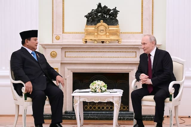 Prabowo dan Putin Sepakat Dorong Upaya-Upaya Perdamaian Dunia Prabowo dan Putin Sepakat Dorong Upaya-Upaya Perdamaian Dunia