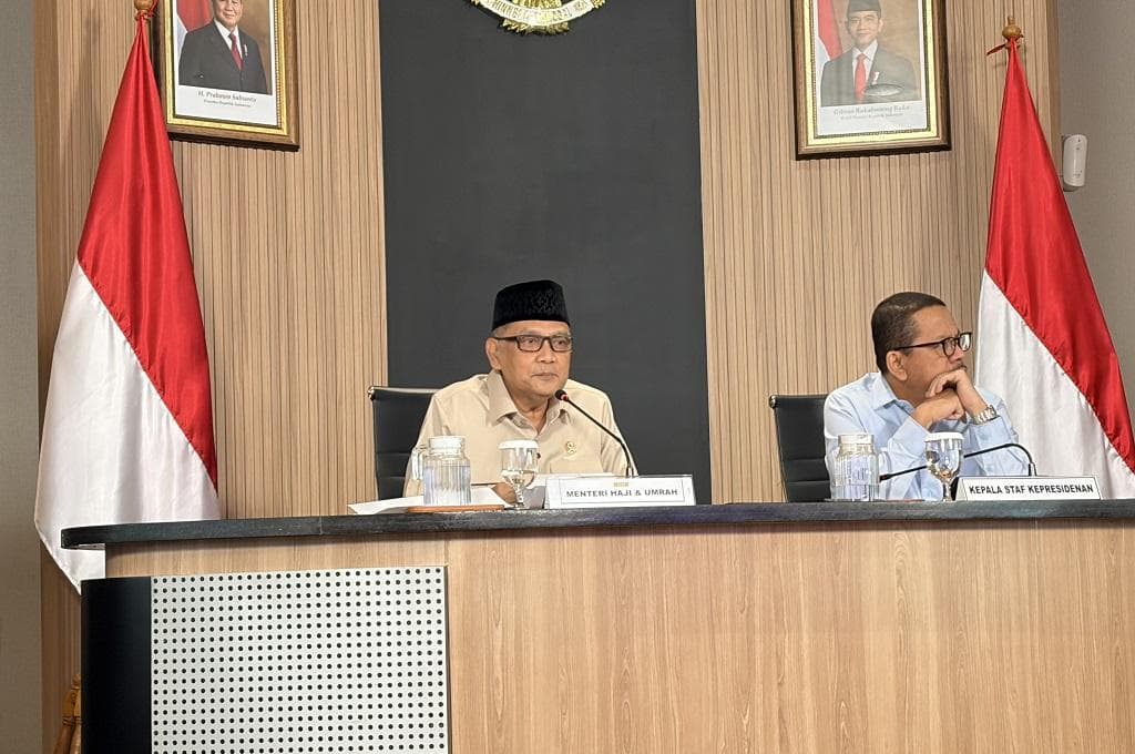 Menhaj Pastikan Persiapan Haji 2026 Hampir 100 Persen, Hotel hingga Transportasi Sudah Siap Menhaj Pastikan Persiapan Haji 2026 Hampir 100 Persen, Hotel hingga Transportasi Sudah Siap