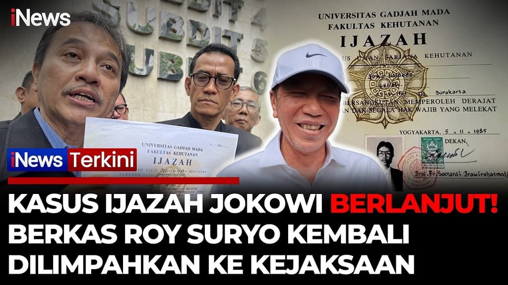 Polda Metro Kembali Limpahkan Berkas Perkara Roy Suryo Cs ke Kejati DKI Polda Metro Kembali Limpahkan Berkas Perkara Roy Suryo Cs ke Kejati DKI