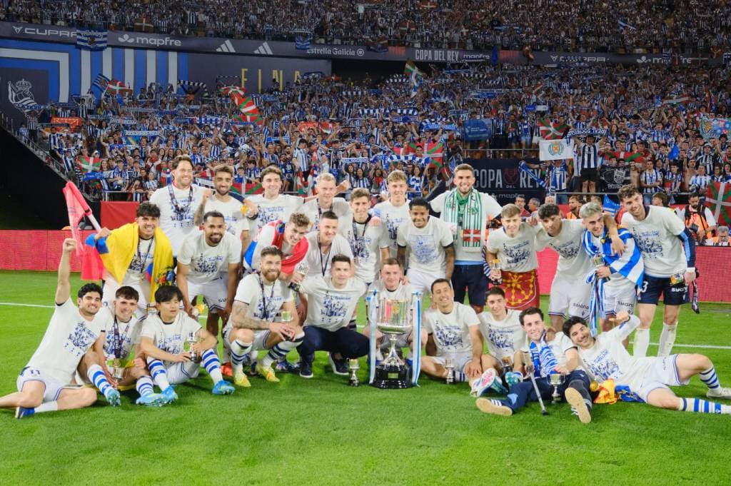 Real Sociedad Juara Copa del Rey, Pellegrino Matarazzo Ukir Sejarah Real Sociedad Juara Copa del Rey, Pellegrino Matarazzo Ukir Sejarah