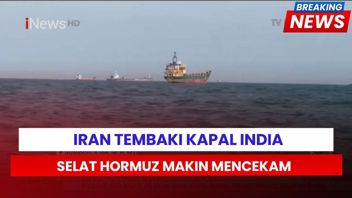 Selat Hormuz Memanas! Garda Revolusi Iran Tembaki Kapal Dagang di Jalur Vital Selat Hormuz Memanas! Garda Revolusi Iran Tembaki Kapal Dagang di Jalur Vital