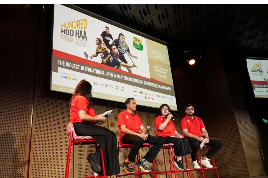 Hundred Hoo Haa Cup 2026 Siap Guncang Indonesia, 3.000 Pebulutangkis dari 10 Negara Siap Bersaing Hundred Hoo Haa Cup 2026 Siap Guncang Indonesia, 3.000 Pebulutangkis dari 10 Negara Siap Bersaing