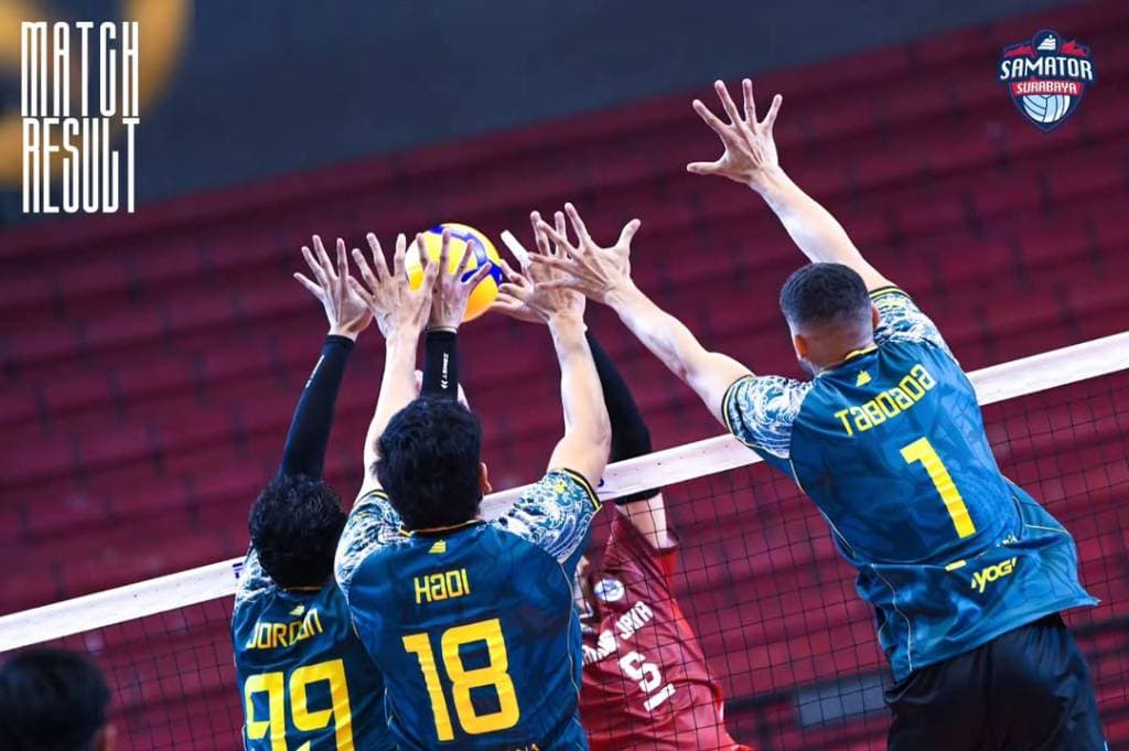Garuda Jaya Bangkit Dramatis Tumbangkan Samator, Perebutan Posisi 3 Proliga 2026 Belum Usai Garuda Jaya Bangkit Dramatis Tumbangkan Samator, Perebutan Posisi 3 Proliga 2026 Belum Usai