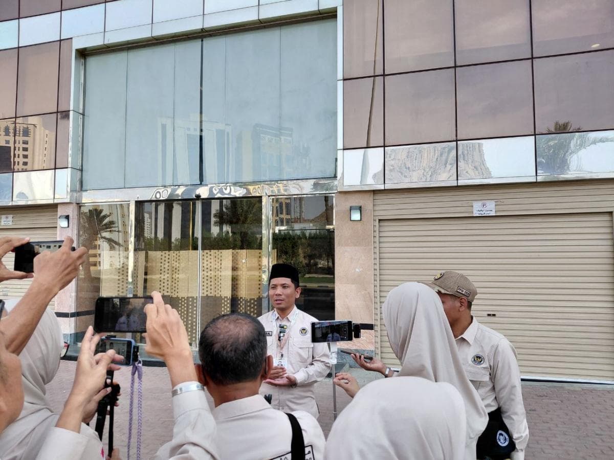 Petugas Haji Daker Makkah Mendarat di Saudi, Siap Sambut Jemaah RI Petugas Haji Daker Makkah Mendarat di Saudi, Siap Sambut Jemaah RI