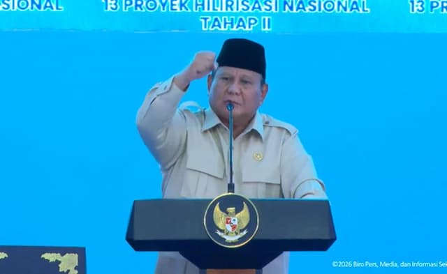 Prabowo Targetkan Bangun Proyek Hilirisasi di 40 Titik Sepanjang Tahun Ini Prabowo Targetkan Bangun Proyek Hilirisasi di 40 Titik Sepanjang Tahun Ini