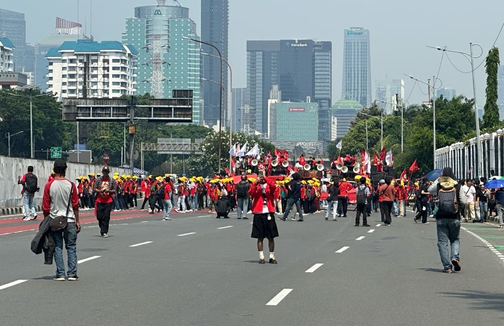 Demo Buruh di DPR, Polisi Minta Warga Hindari Lokasi Ini! Demo Buruh di DPR, Polisi Minta Warga Hindari Lokasi Ini!
