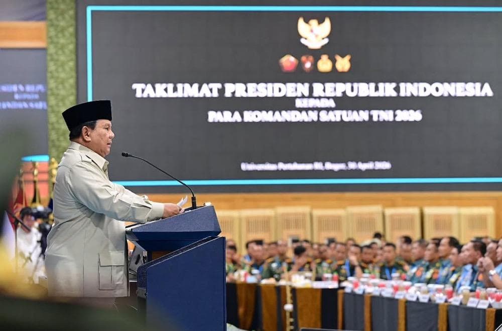 Prabowo Beri Taklimat 3 Jam ke 1.500 Dansat TNI, Ini Isinya Prabowo Beri Taklimat 3 Jam ke 1.500 Dansat TNI, Ini Isinya