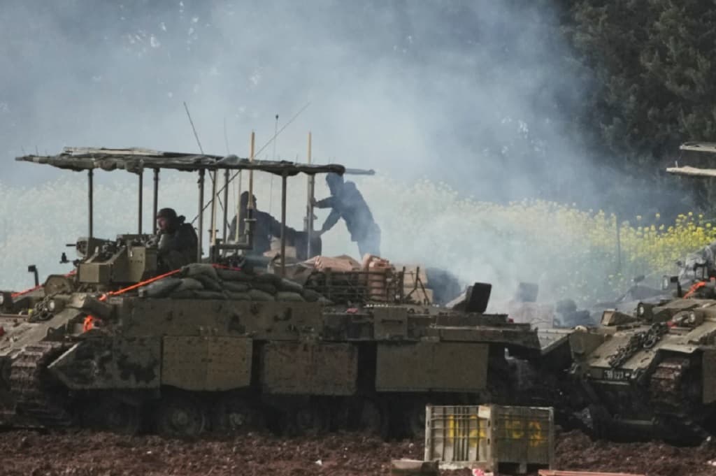 Israel Tewaskan 7 Orang di Lebanon Selatan, Hancurkan Biara Katolik Israel Tewaskan 7 Orang di Lebanon Selatan, Hancurkan Biara Katolik