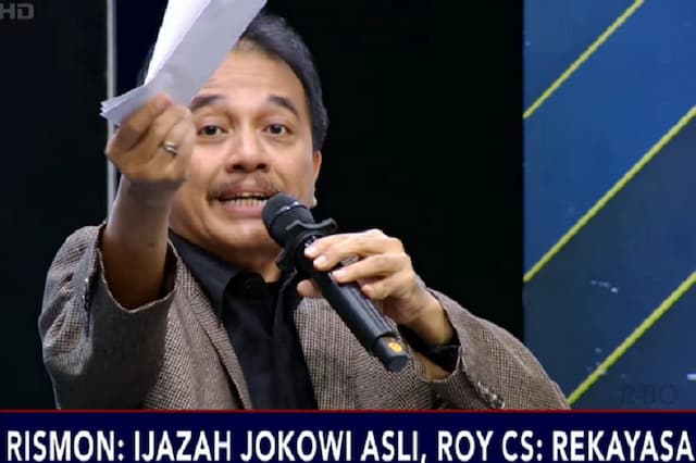 Panas! Roy Suryo Lempar Uang Penjualan Buku dari Rismon: Saya Enggak Mau Makan Uangmu Panas! Roy Suryo Lempar Uang Penjualan Buku dari Rismon: Saya Enggak Mau Makan Uangmu