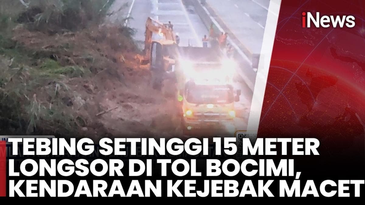 Longsor Tutup Tol Bocimi KM 72! Akses Sukabumi ke Jakarta Lumpuh, Arus Dialihkan Longsor Tutup Tol Bocimi KM 72! Akses Sukabumi ke Jakarta Lumpuh, Arus Dialihkan