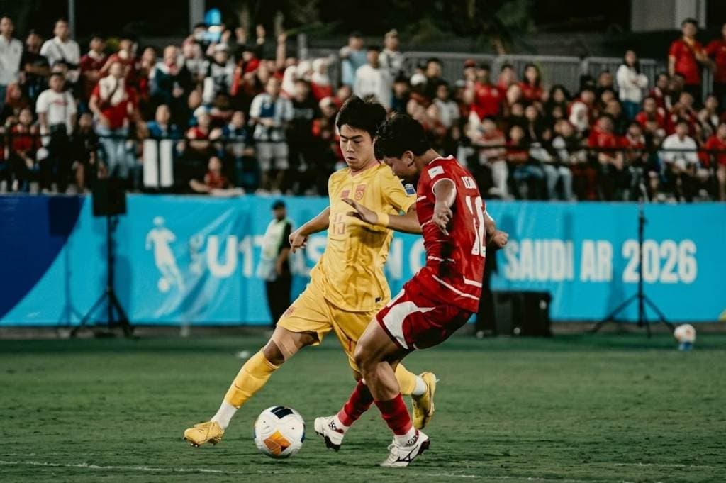 Timnas Indonesia U-17 Bungkam China di Laga Perdana Piala Asia U-17 2026 Timnas Indonesia U-17 Bungkam China di Laga Perdana Piala Asia U-17 2026