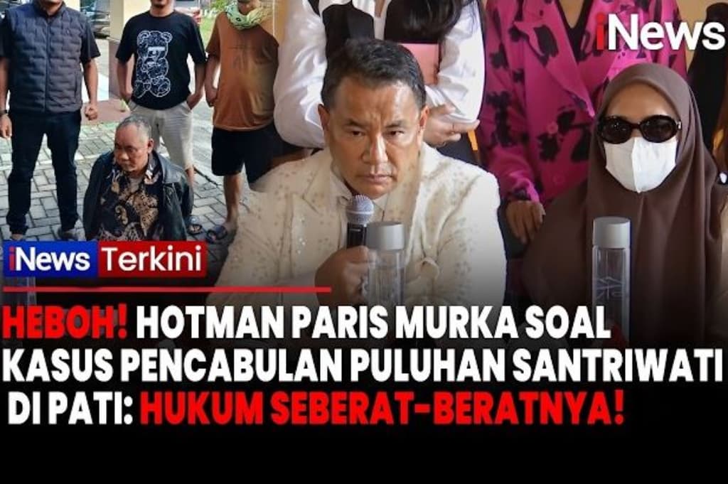 Hotman Paris Geram Kasus Pencabulan Santriwati di Pati, Desak Tersangka Dihukum Berat Hotman Paris Geram Kasus Pencabulan Santriwati di Pati, Desak Tersangka Dihukum Berat