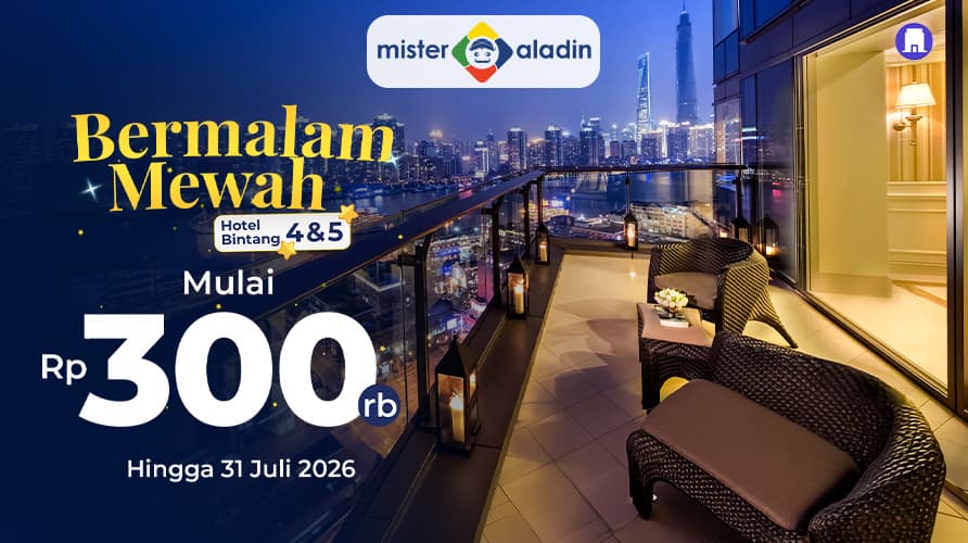 Liburan Berkelas Tanpa Menguras Anggaran: Hotel Bintang 4 dan 5 Mulai Rp300.000 Liburan Berkelas Tanpa Menguras Anggaran: Hotel Bintang 4 dan 5 Mulai Rp300.000