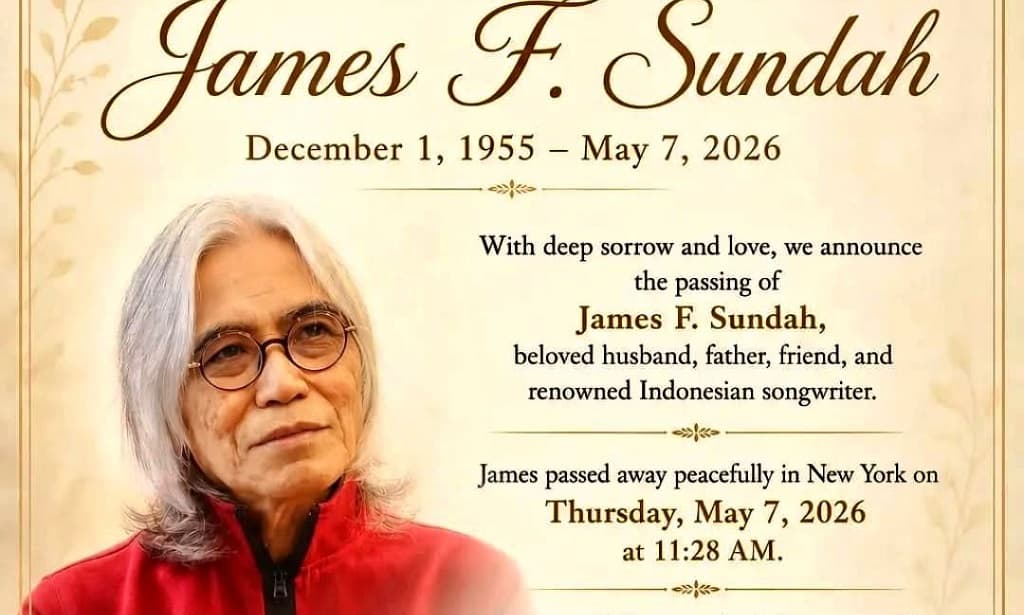 Kabar Duka, James F Sundah Pencipta Lagu Lilin-lilin Kecil Meninggal Dunia Kabar Duka, James F Sundah Pencipta Lagu Lilin-lilin Kecil Meninggal Dunia