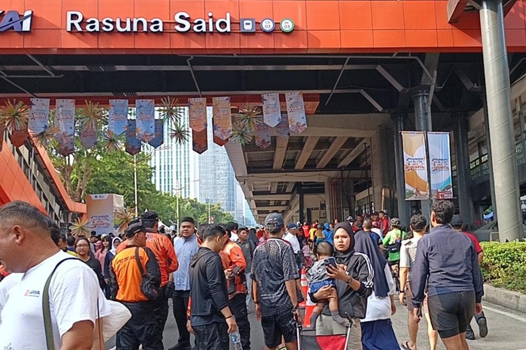 CFD Perdana Digelar di Rasuna Said Jaksel, Warga Antusias Olahraga dan Nikmati Hiburan CFD Perdana Digelar di Rasuna Said Jaksel, Warga Antusias Olahraga dan Nikmati Hiburan