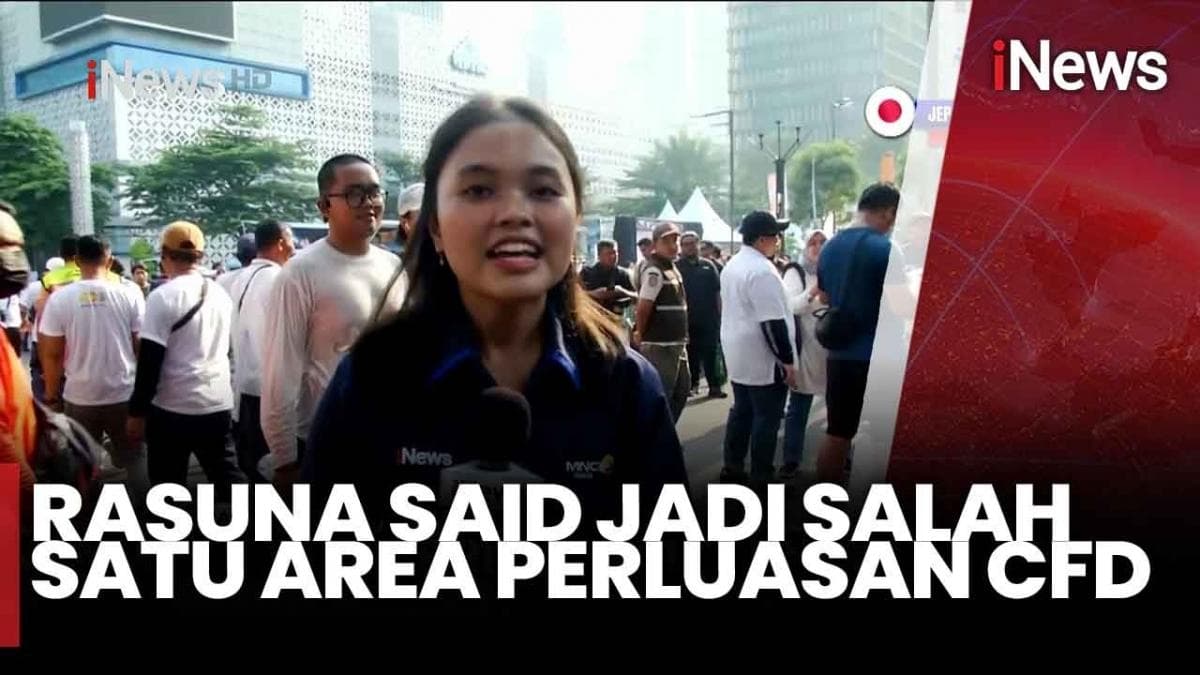 Semarak CFD Perdana Rasuna Said, Warga Berolahraga Ada Juga Nonton Panggung Hiburan Semarak CFD Perdana Rasuna Said, Warga Berolahraga Ada Juga Nonton Panggung Hiburan