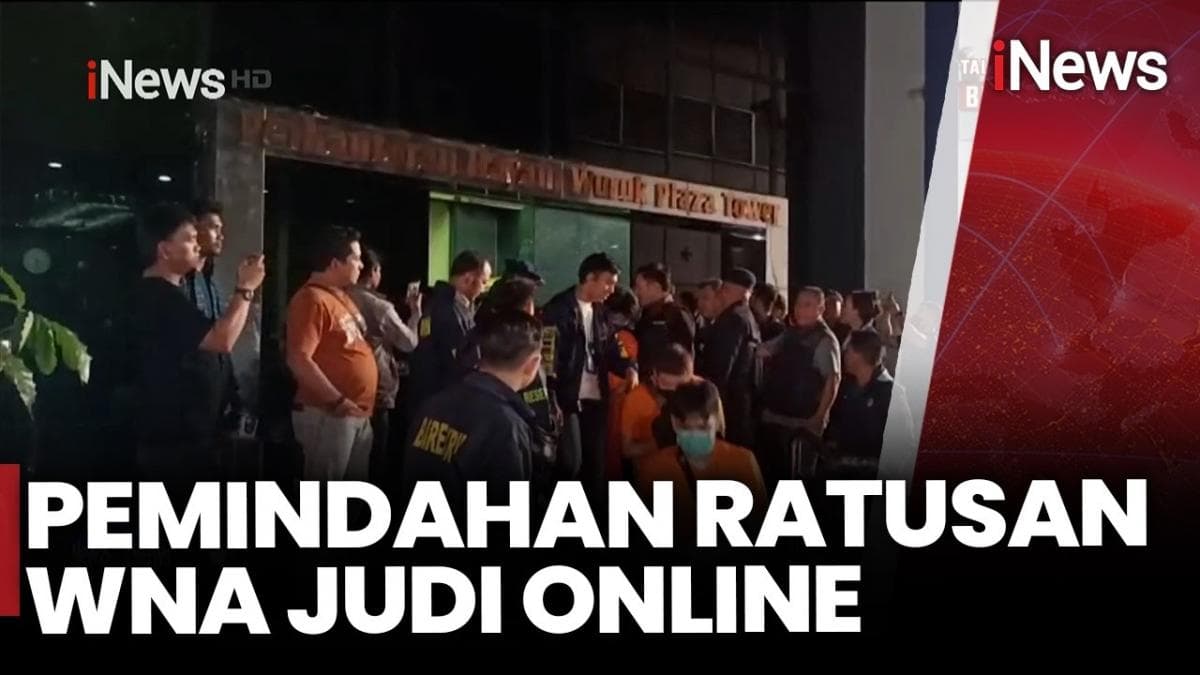 Sindikat Judol Lintas Negara Dibongkar! 320 WNA dari 7 Negara Digiring ke Rudenim Sindikat Judol Lintas Negara Dibongkar! 320 WNA dari 7 Negara Digiring ke Rudenim