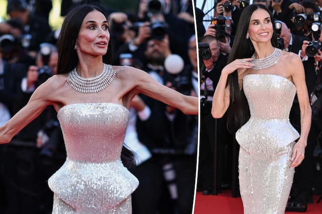 Penampilan Demi Moore di Cannes 2026 Jadi Sorotan, Ini Fotonya! Penampilan Demi Moore di Cannes 2026 Jadi Sorotan, Ini Fotonya!