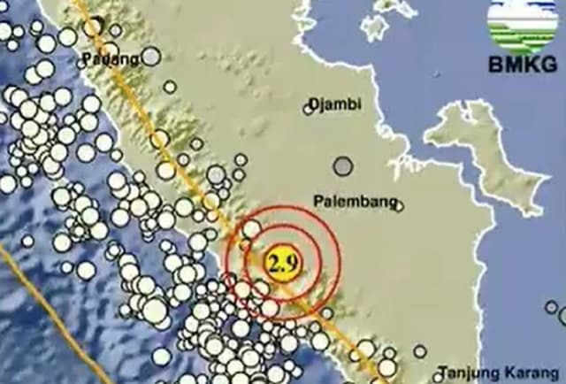 Gempa 2 Menit yang Lalu Guncang Empat Lawang Sumsel, Cek Magnitudonya Gempa 2 Menit yang Lalu Guncang Empat Lawang Sumsel, Cek Magnitudonya